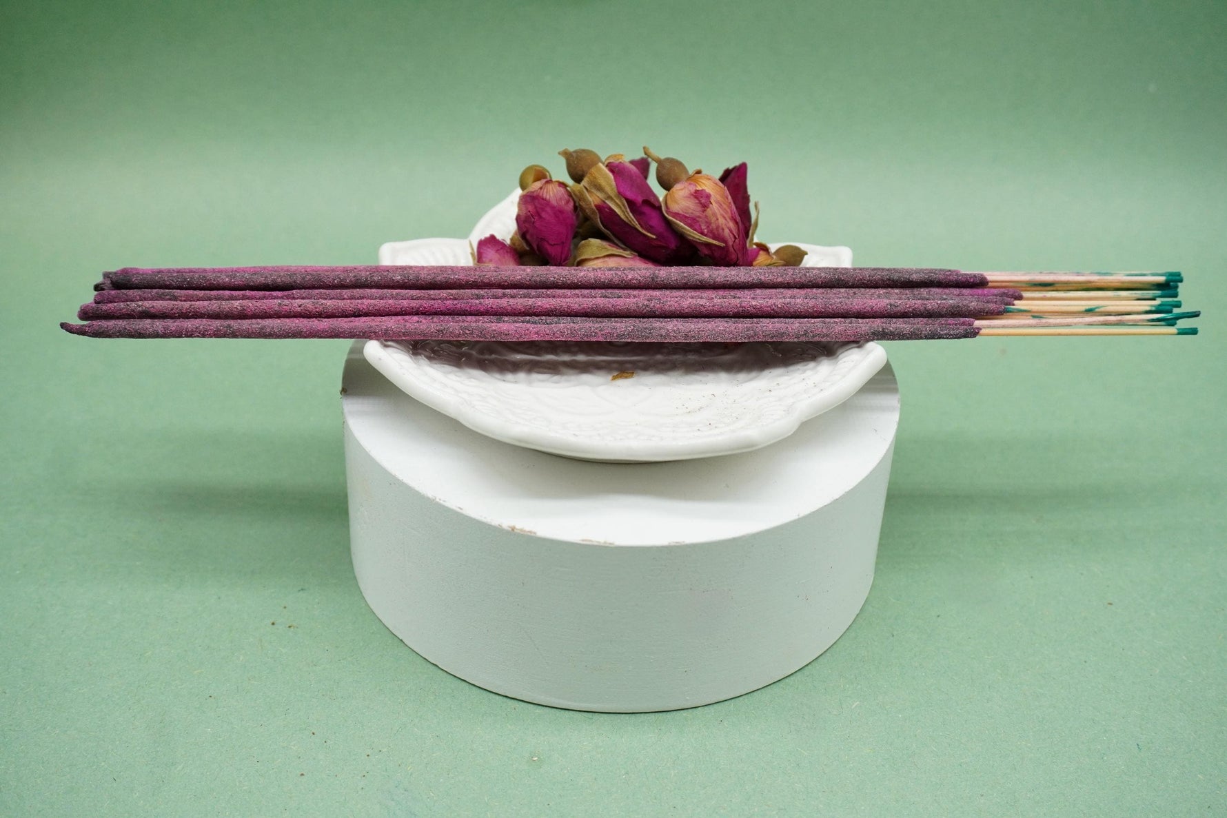 English Rose Hand Rolled Natural Incense Sticks