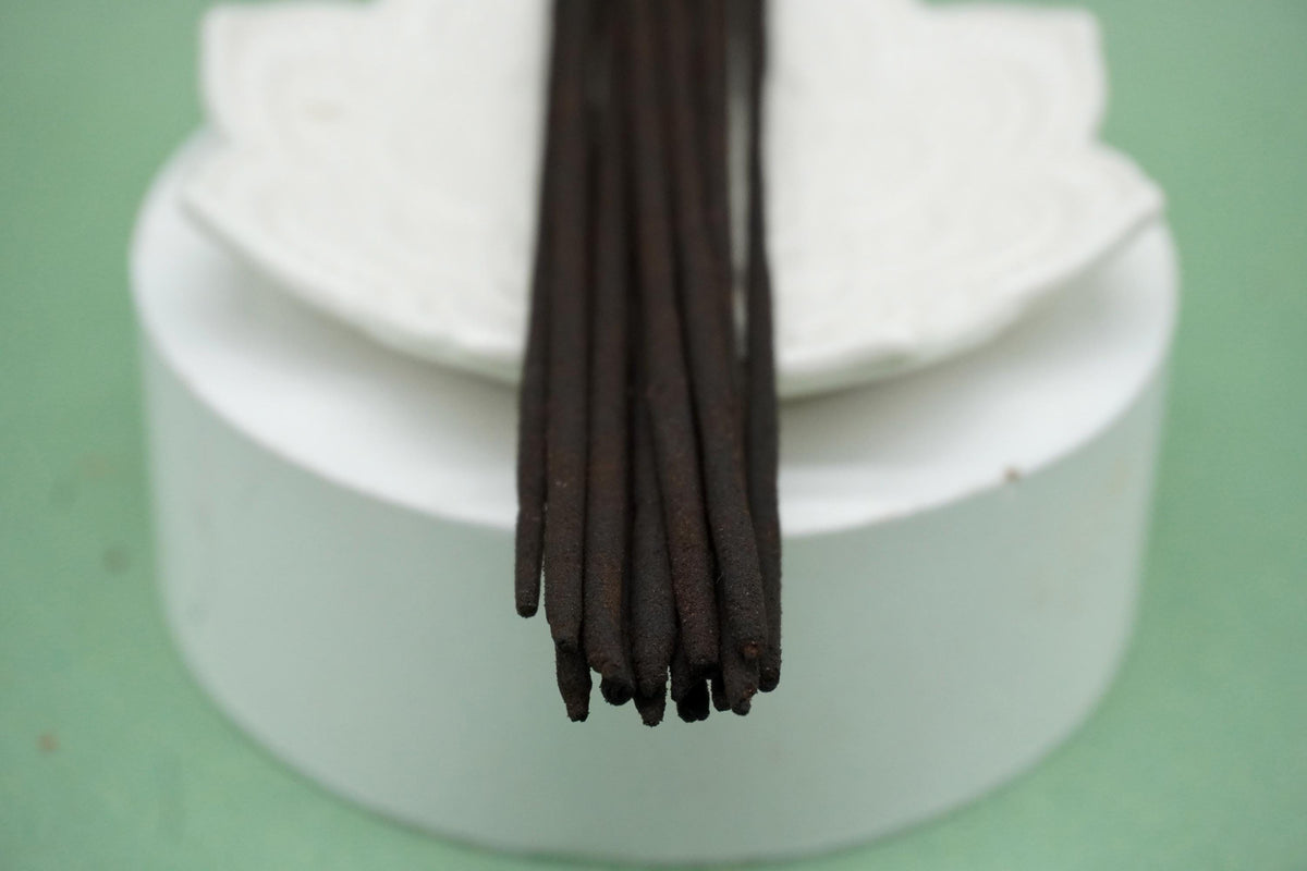 Rose & Patchouli Hand Rolled Natural Incense Sticks