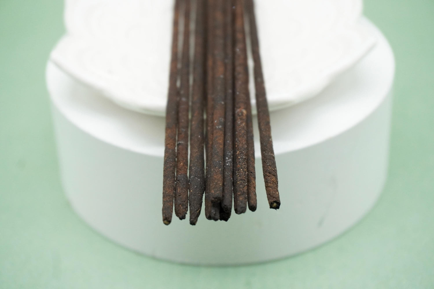 Saffron Hand Rolled Natural Incense Sticks