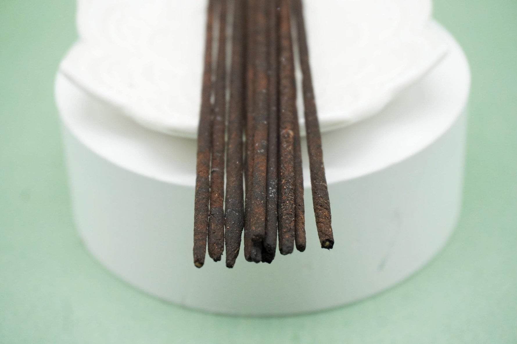 Saffron Hand Rolled Natural Incense Sticks