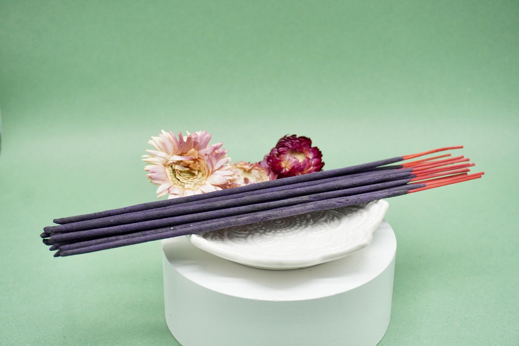 Blue Lotus Hand Rolled Natural Incense Sticks