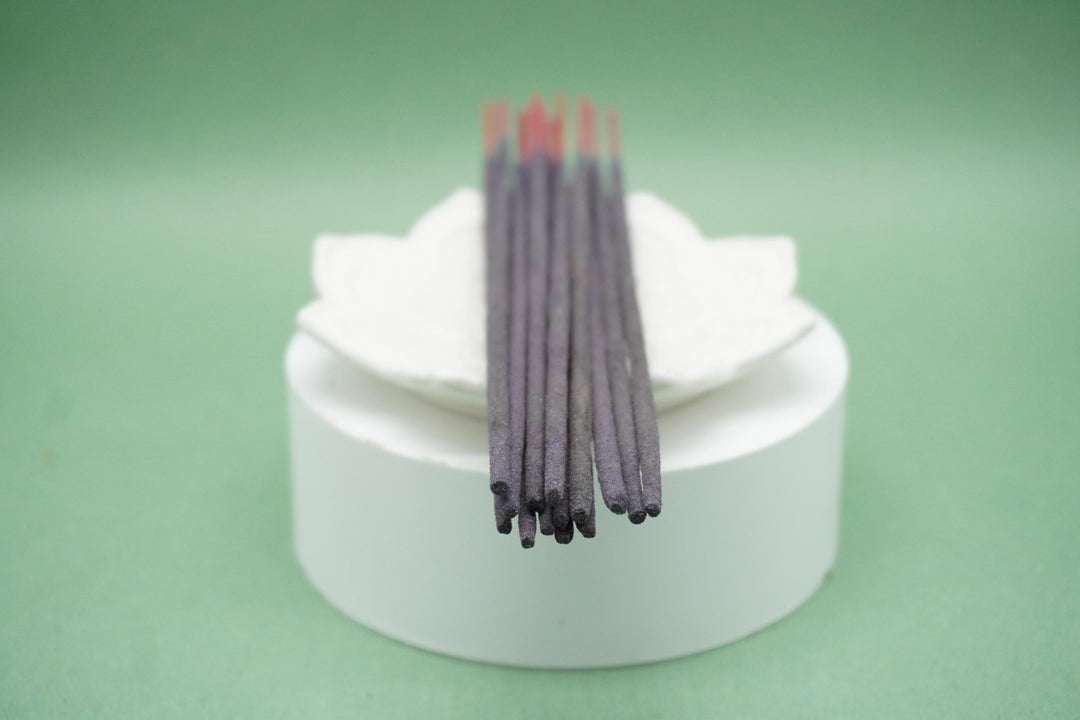 Blue Lotus & Oudh Hand Rolled Natural Incense Sticks