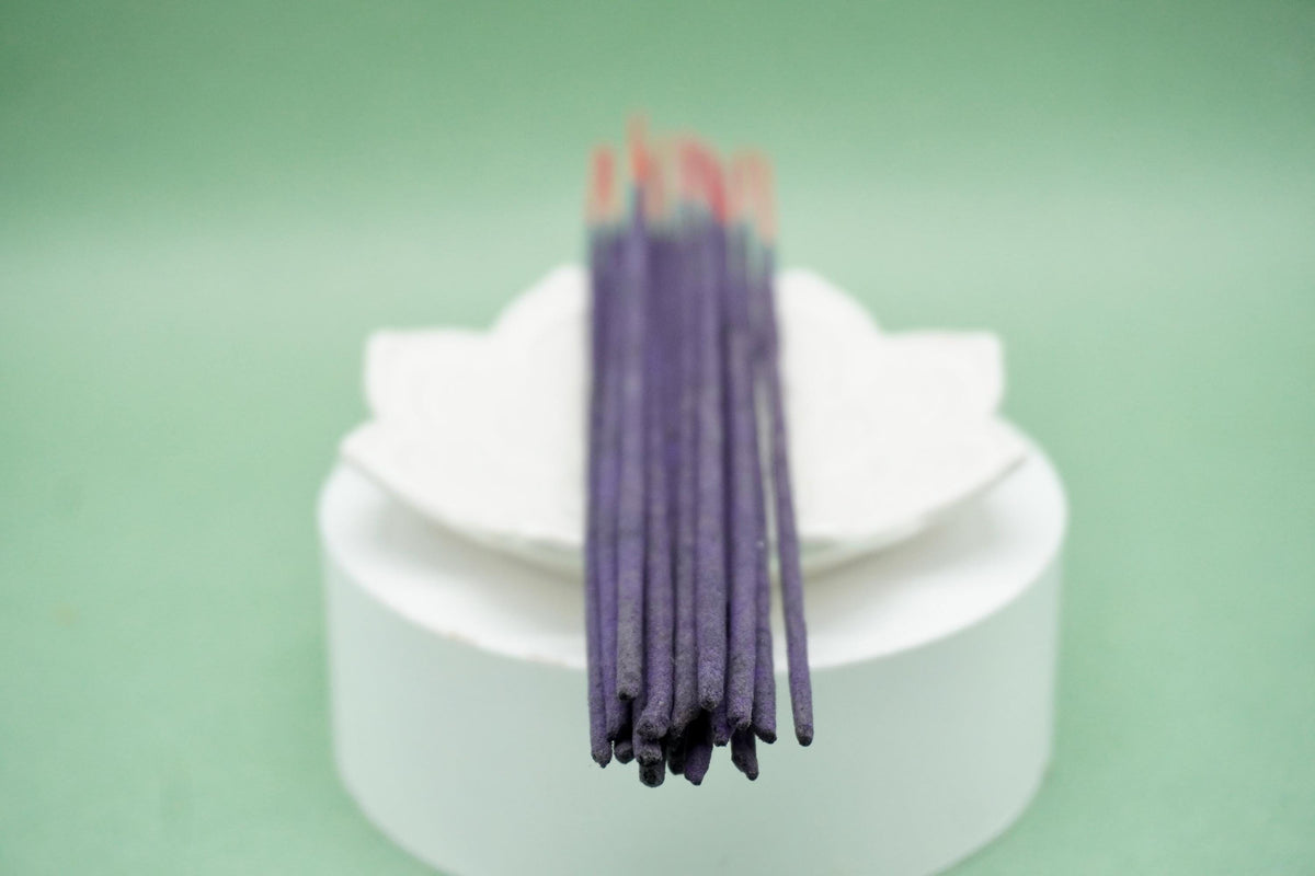 Blue Lotus Hand Rolled Natural Incense Sticks