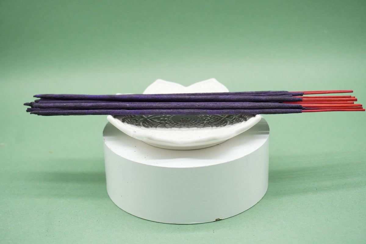 Blue Lotus & Rose Hand Rolled Natural Incense Sticks