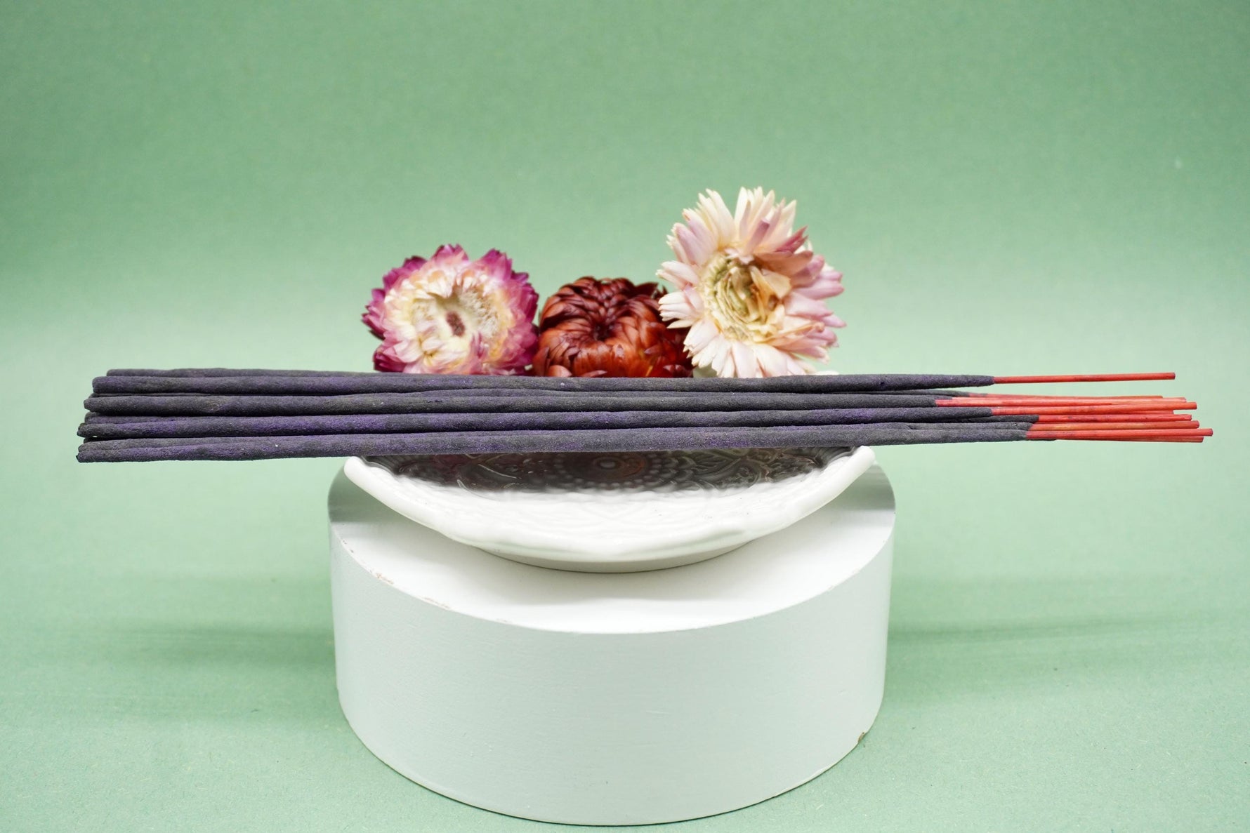 Blue Lotus & Jasmine Hand Rolled Natural Incense Sticks