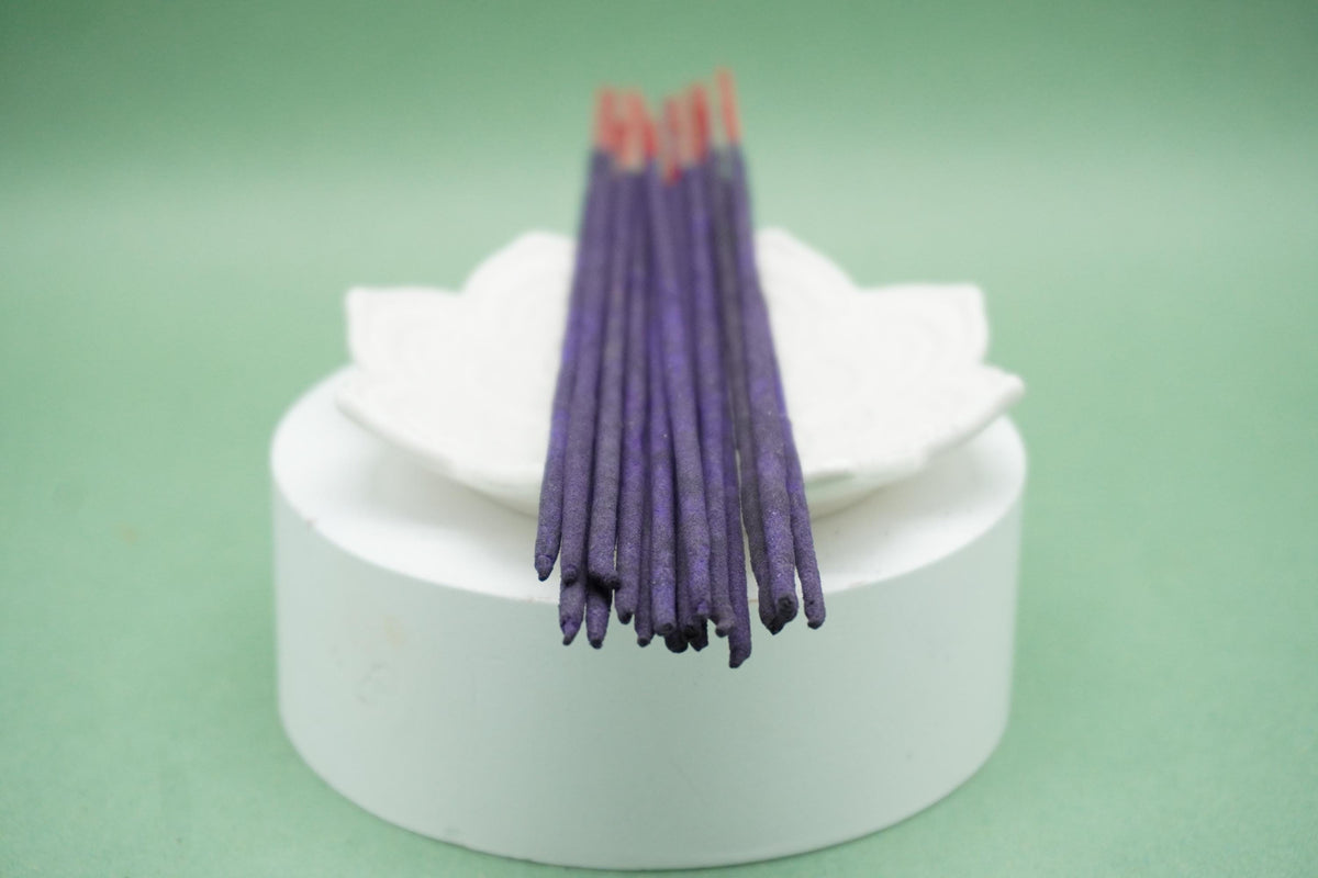 Blue Lotus & Rose Hand Rolled Natural Incense Sticks