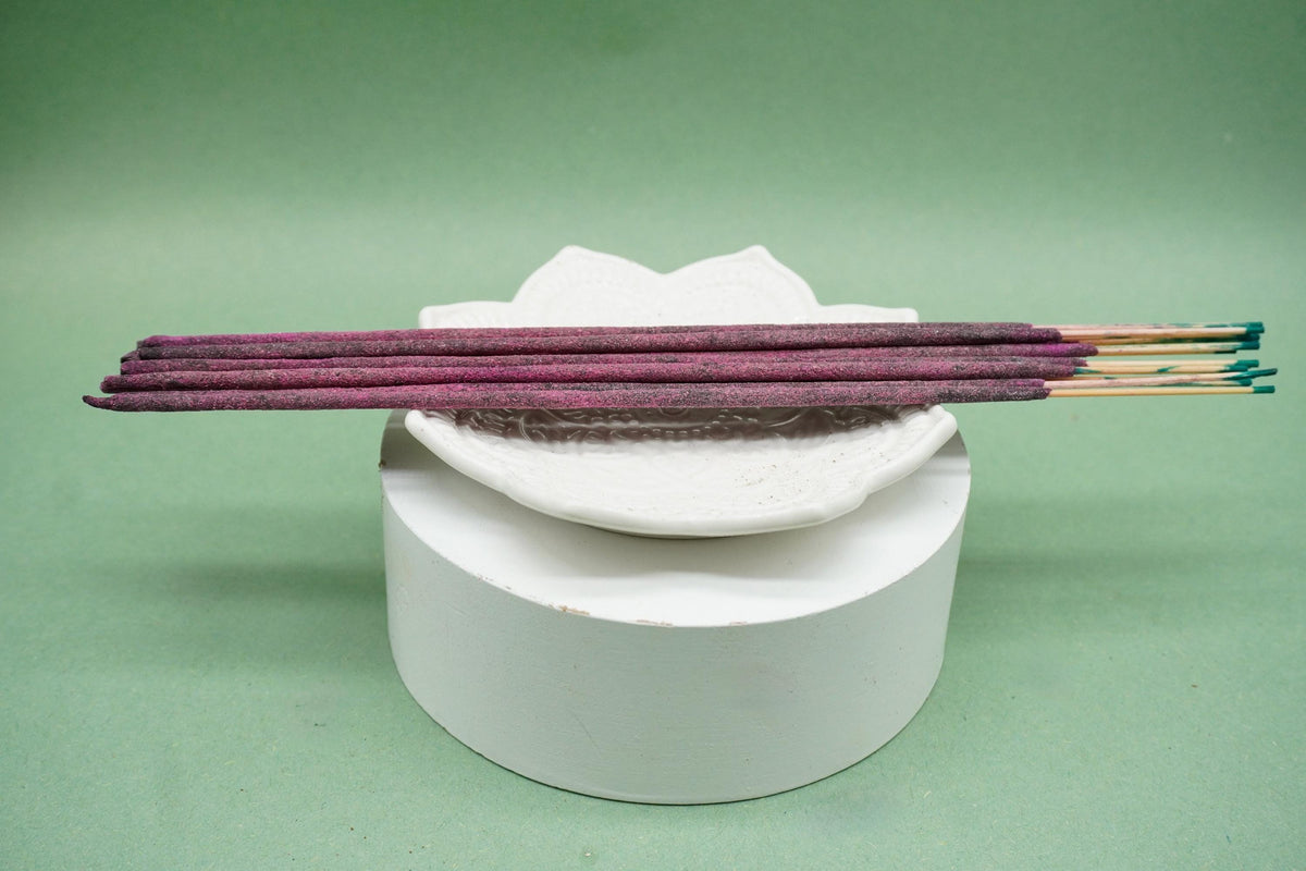 English Rose Hand Rolled Natural Incense Sticks