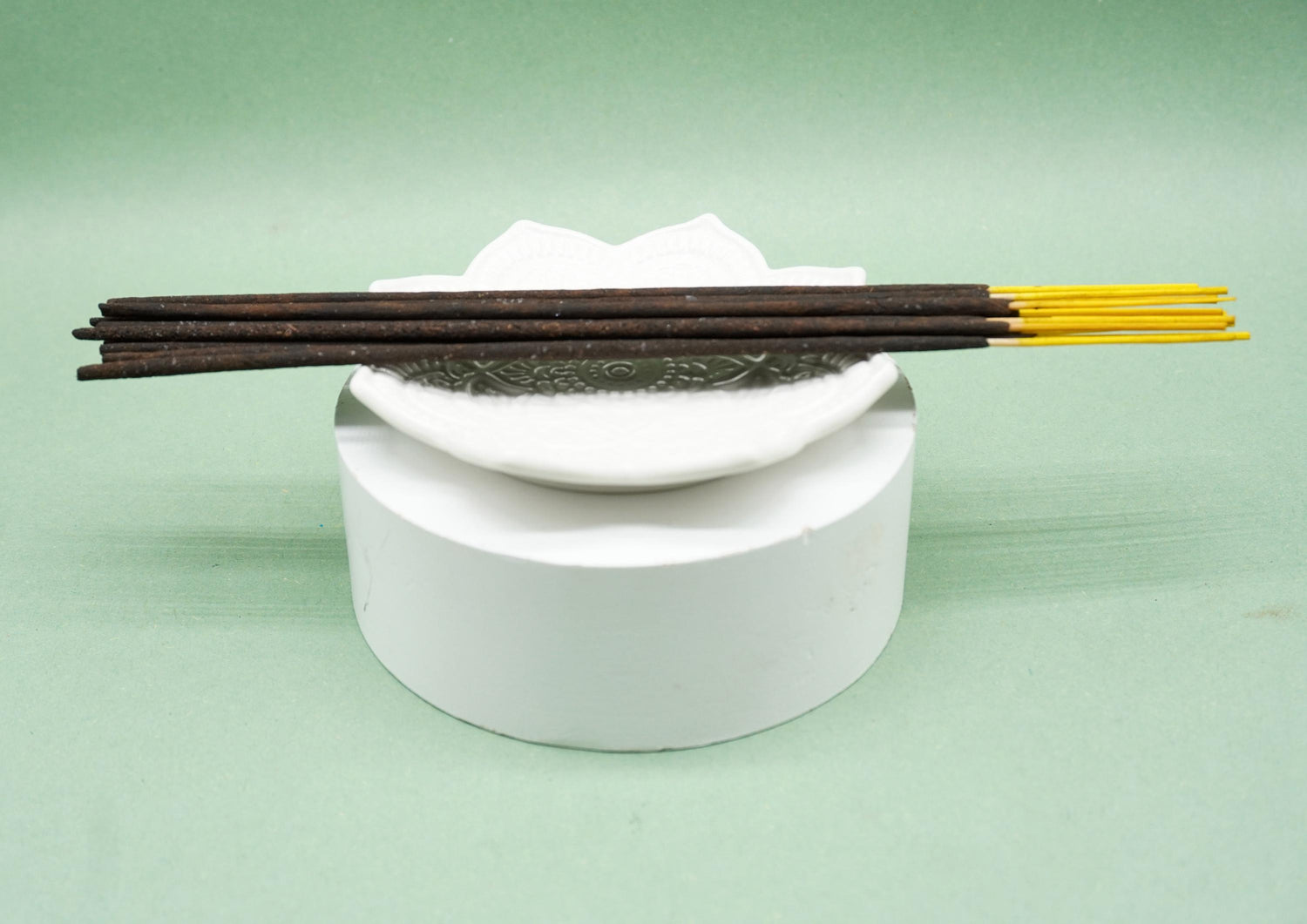 Saffron Hand Rolled Natural Incense Sticks