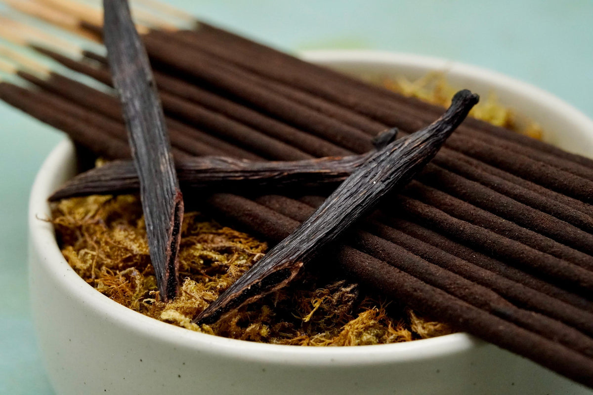 Coconut & Vanilla Hand Rolled Natural Incense Sticks
